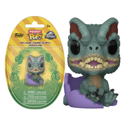 Jurassic Park - Dilophosaurus Hatching Pocket Pop! Vinyl