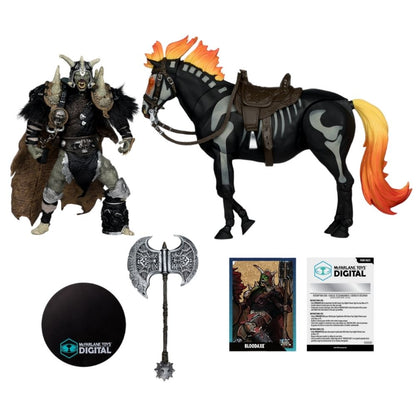 Spawn - Bloodaxe "Spawn the Dark Ages" 2 Pack Gold Label 7 Inch Figure