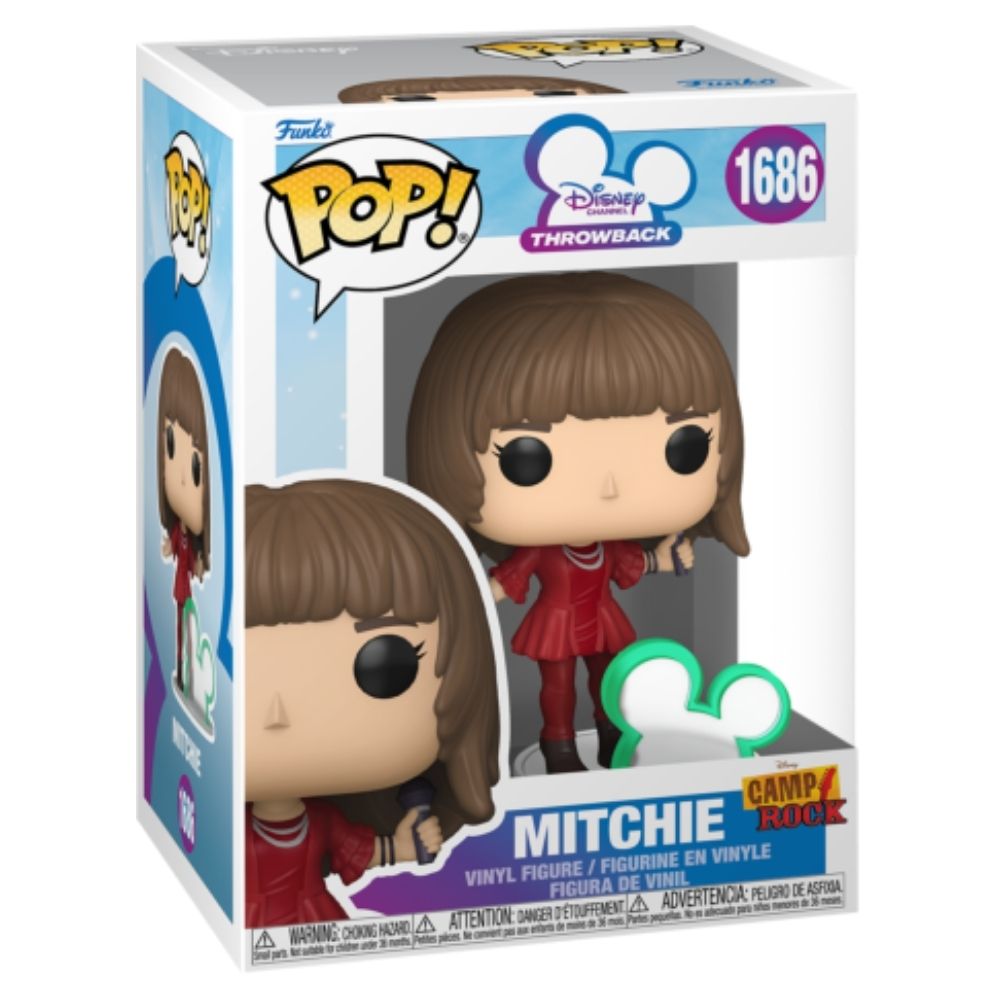 Camp Rock - Mitchie with Disney Channel Logo Pop! Vinyl