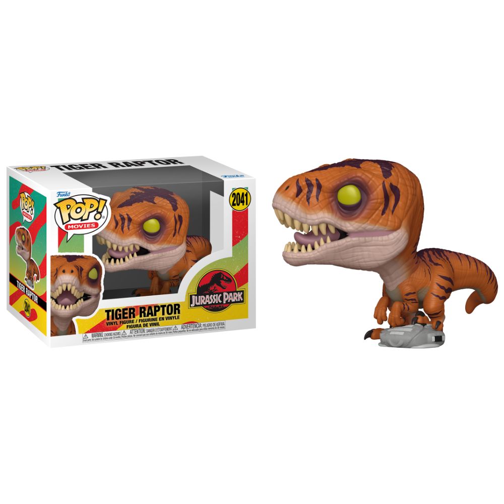 Jurassic Park 3 - Tiger Raptor Pop! Vinyl