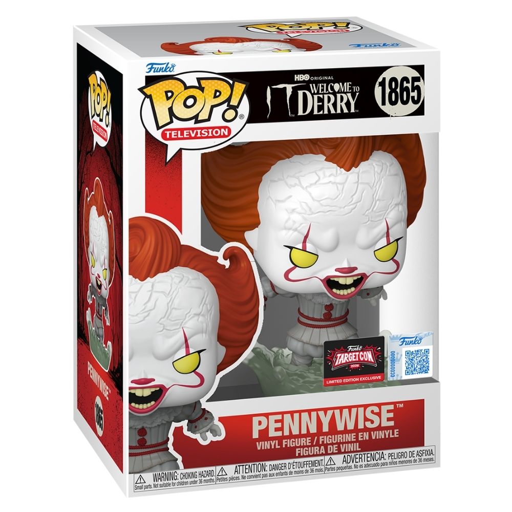 It: Welcome to Derry - Pennywise Running US Exclusive Pop! Vinyl