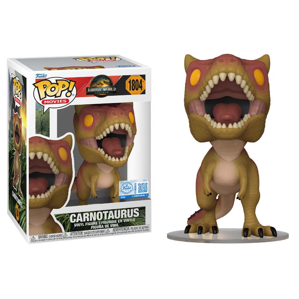 Jurassic World: Rebirth (2025) - Carnotaurus US Exclusive Pop! Vinyl