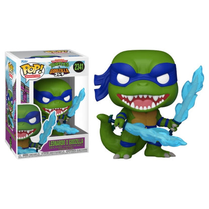 Godzilla x Teenage Mutant Ninja Turtles - Leonardo x Godzilla Pop! Vinyl