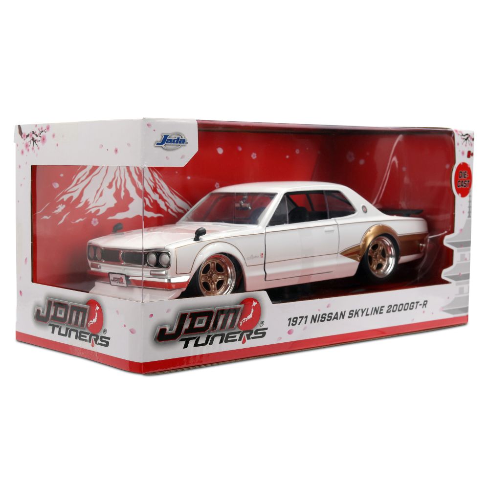 JDM Tuners - 1:24 1971 Nissan Skyline 2000 GT-R Diecast Vehicle