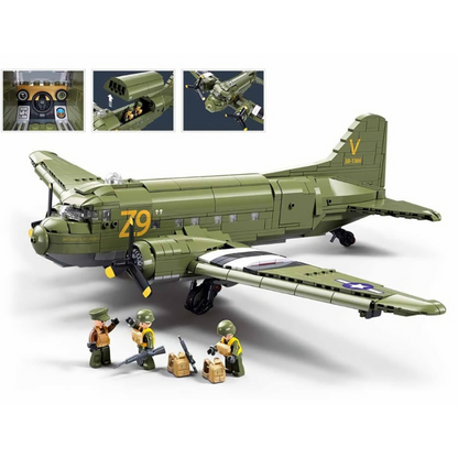 MB C-47-S Airtrain Scale 1:44 1015 Pieces C6