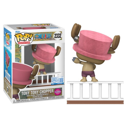 One Piece - Tony Tony Chopper Flocked Build-A-Scene Pop! Vinyl
