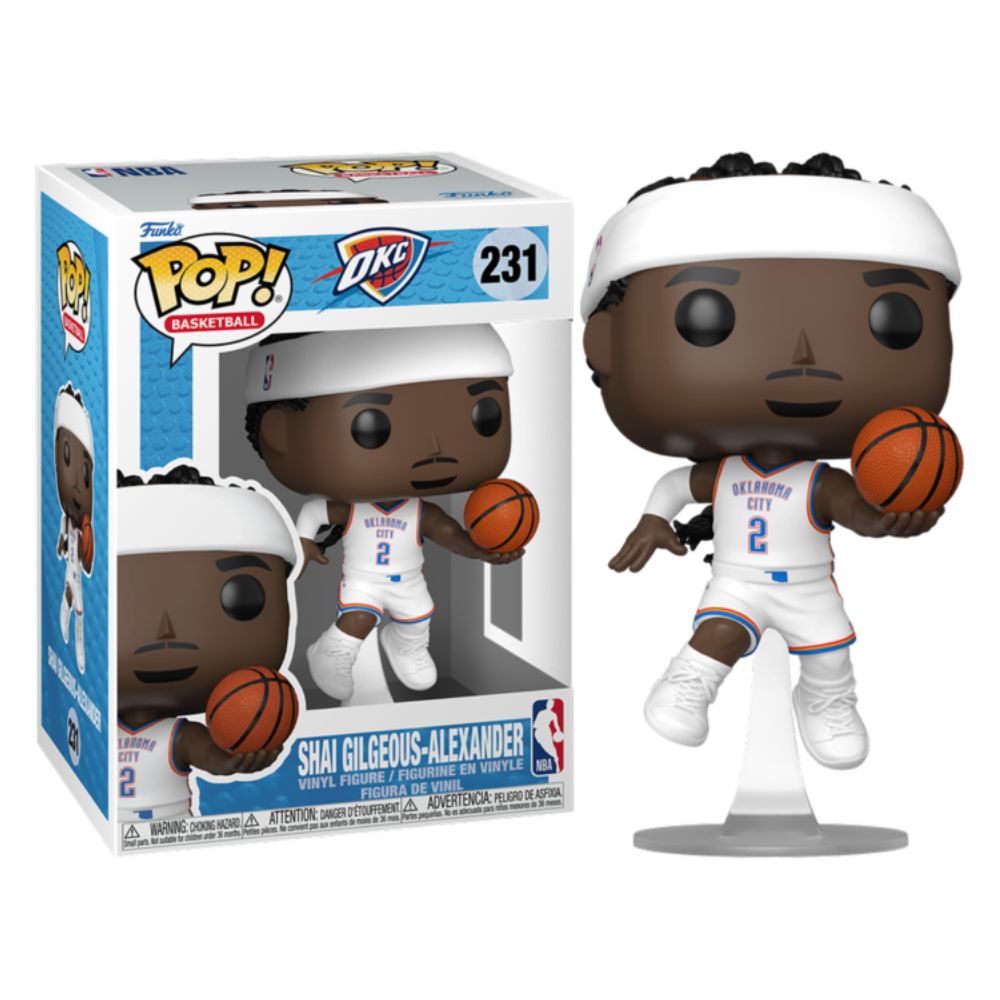 NBA Basketball - Shai Gilgeous-Alexander (Association Edition Jersey) Oklahoma City Thunder Pop! Vinyl