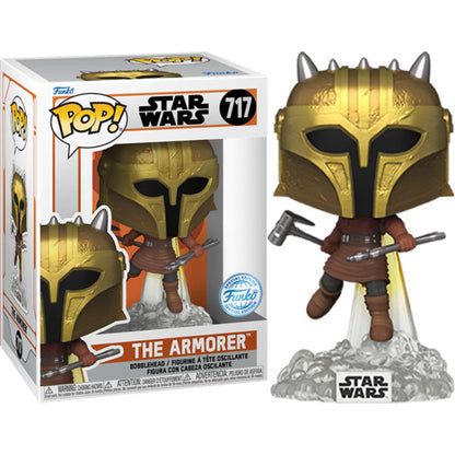 Star Wars: The Mandalorian - The Armorer with Jetpack US Exclusive Pop! Vinyl