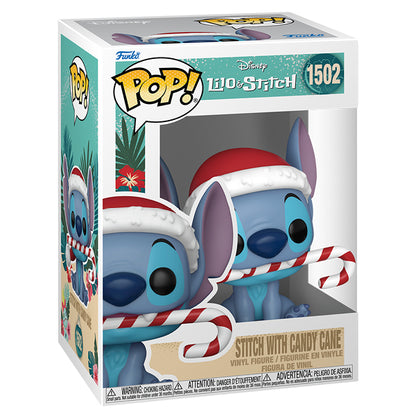 Lilo & Stitch: Holiday - Stitch with Candy Cane Pop! Vinyl