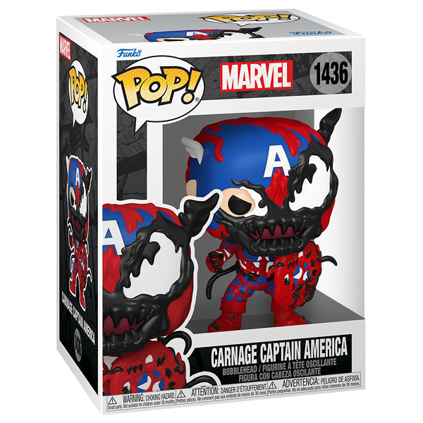 Marvel: Carnageized - Captain America Pop! Vinyl
