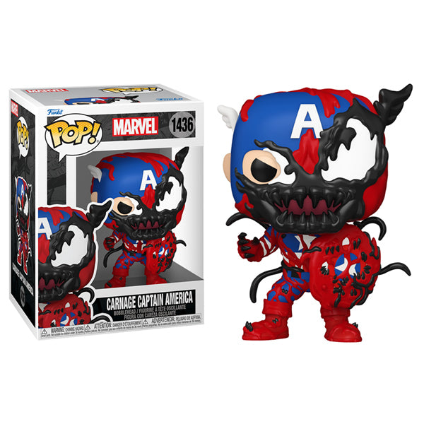 Marvel: Carnageized - Captain America Pop! Vinyl