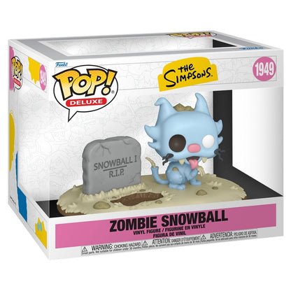 The Simpsons - Zombie Snowball Deluxe Pop! Vinyl