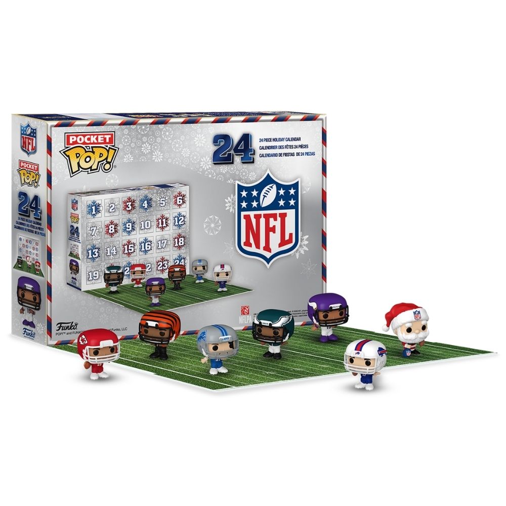 NFL Football - 2026 24-Day Pocket Pop! Vinyl Advent Calendar