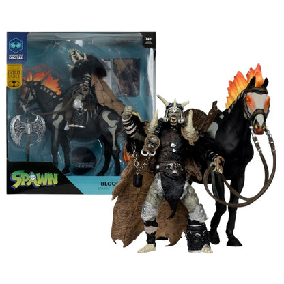 Spawn - Bloodaxe "Spawn the Dark Ages" 2 Pack Gold Label 7 Inch Figure