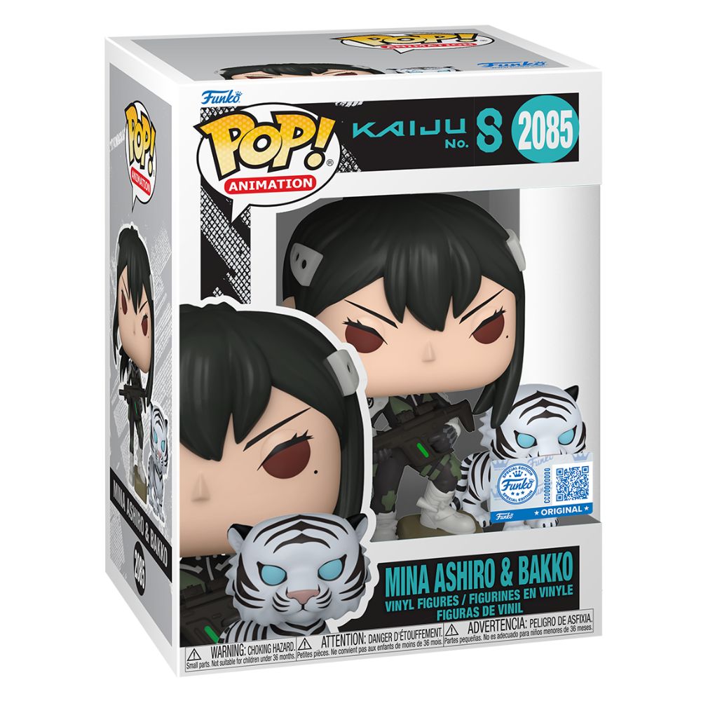 Bakko Kaiju No. 8 - Mina Ashiro & Bakko US Exclusive Pop! Vinyl – Gametraders ...