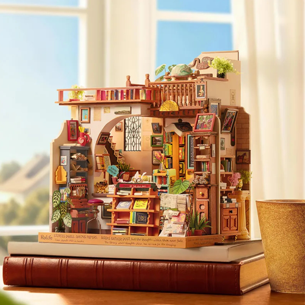 Robotime Diy Mini House Advanced Pagestory Books