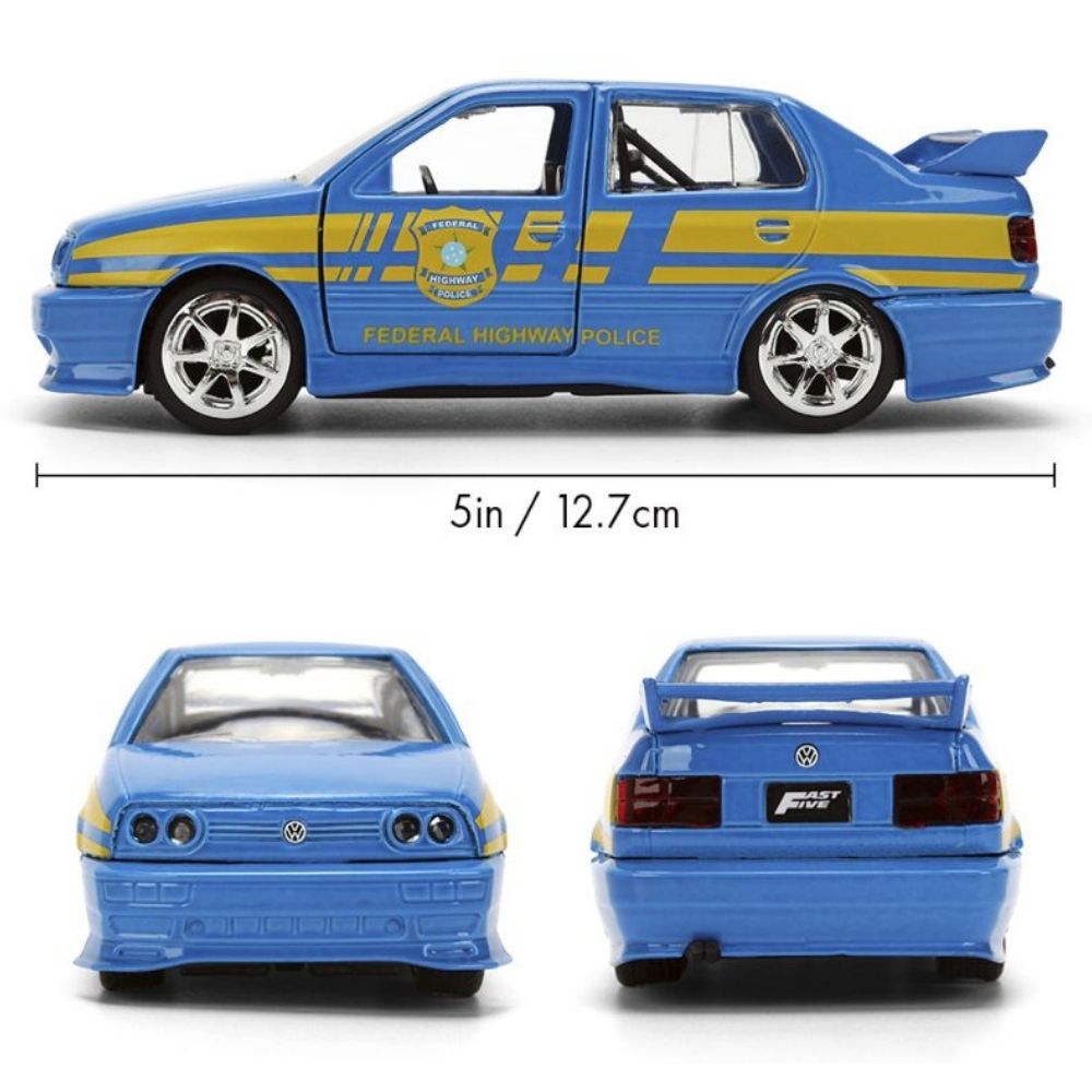 Fast & Furious - 1995 Volkswagen Jetta Police 1:32 Scale Diecast Vehicle
