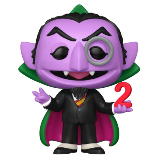 Sesame Street - The Count with the Number 2 Pop! Vinyl