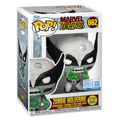 Marvel Zombies - Zombie Wolverine Glow in the Dark US Exclusive Pop! Vinyl