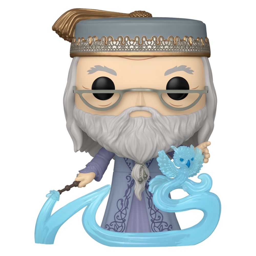 Harry Potter - Albus Dumbledore with Patronus US Exclusive Pop! Vinyl