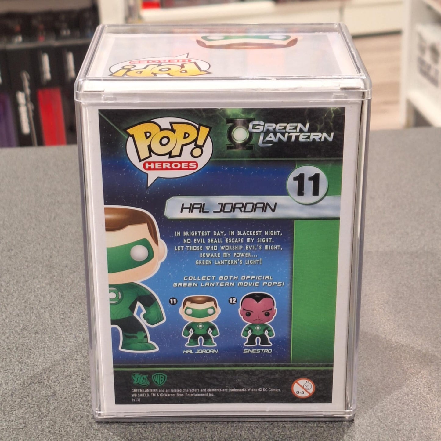 SDCC 2011 - Green Lantern Hal Jordan Pop! Vinyl (480 Units Worldwide)