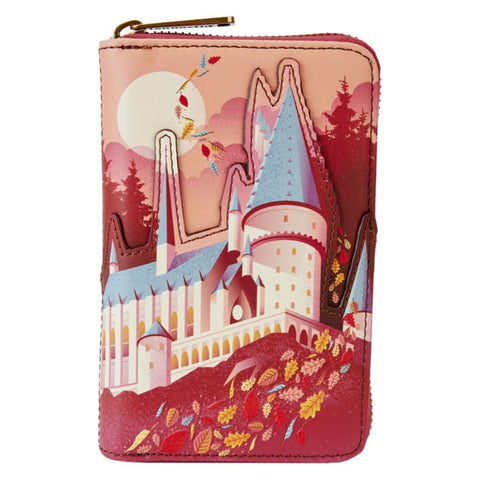 Image of Loungefly - Harry Potter - Hogwarts Fall Zip Wallet