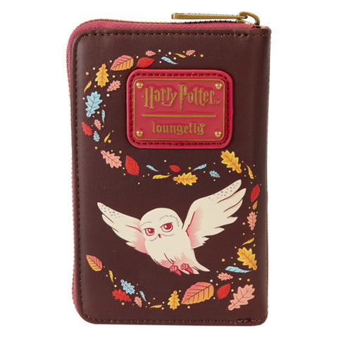 Image of Loungefly - Harry Potter - Hogwarts Fall Zip Wallet