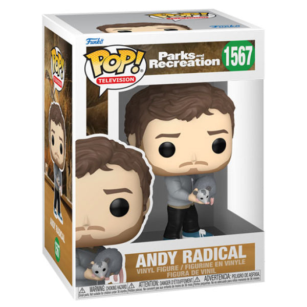 Parks & Recreation 15th Anniversary - Andy Radical Pop! Vinyl