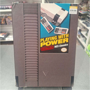 Player With Power Nintendo NES Classics