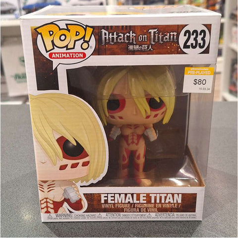 Image of Attack on Titan - Female Titan 6 Inch Pop! Vinyl