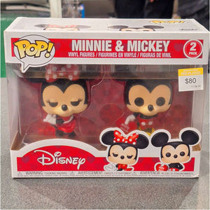 Minnie and Mickey Valentine 2 Pack Pop! Vinyl