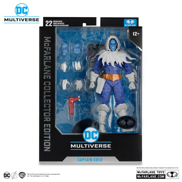 DC Comics - Captain Cold #30 Chase McFarlane Collector Edition 7 Inch Figure