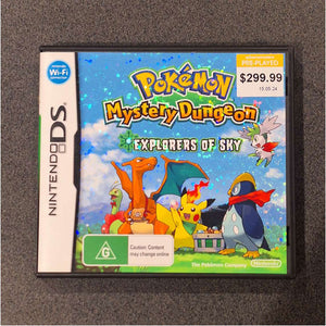 Pokemon Mystery Dungeon Explorers Of The Sky