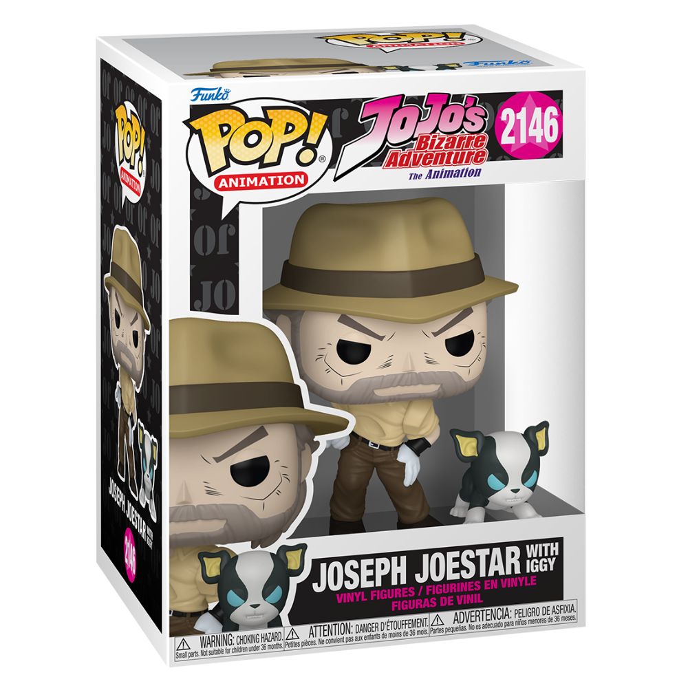 JoJo's Bizarre Adventure - Joseph Joestar with Iggy Pop! Vinyl