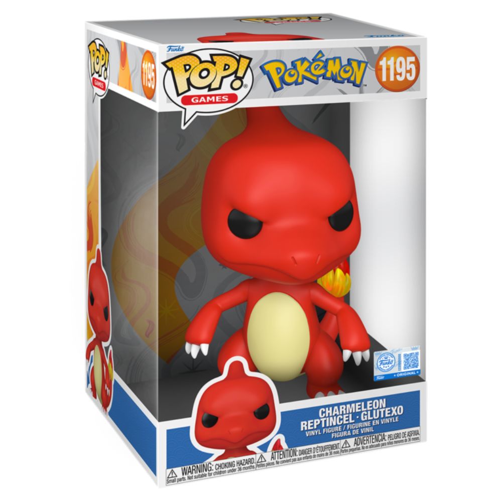 Pokemon - Charmeleon 10 Inch Pop! Vinyl