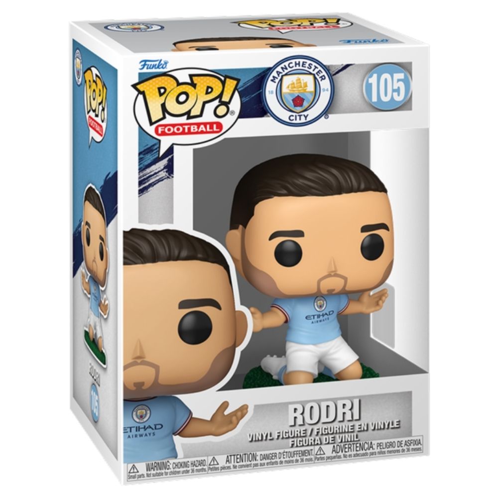 Football (Soccer): Manchester City - Rodri Cascante Pop! Vinyl