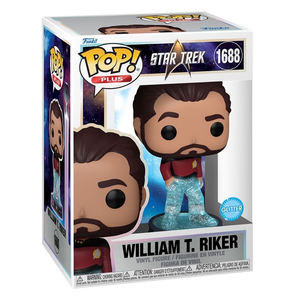Star Trek - Transporting William T Riker Pop! Vinyl Plus