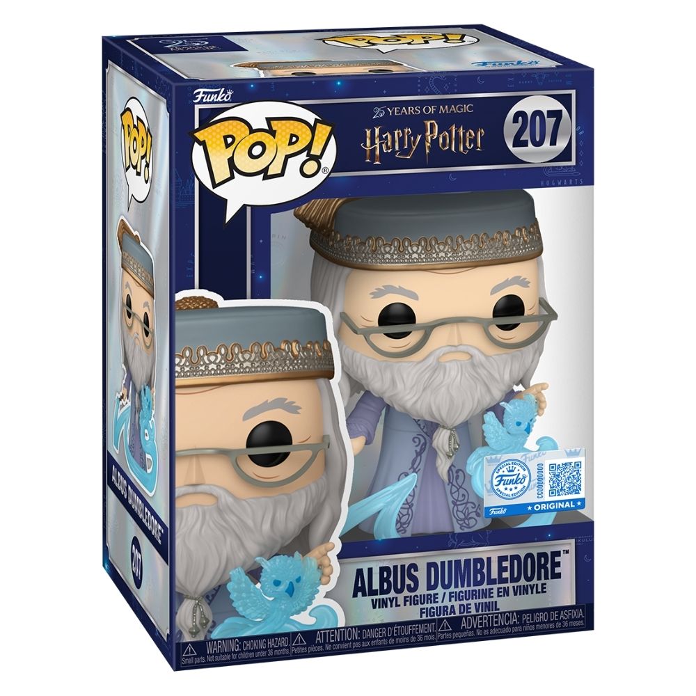 Harry Potter - Albus Dumbledore with Patronus US Exclusive Pop! Vinyl