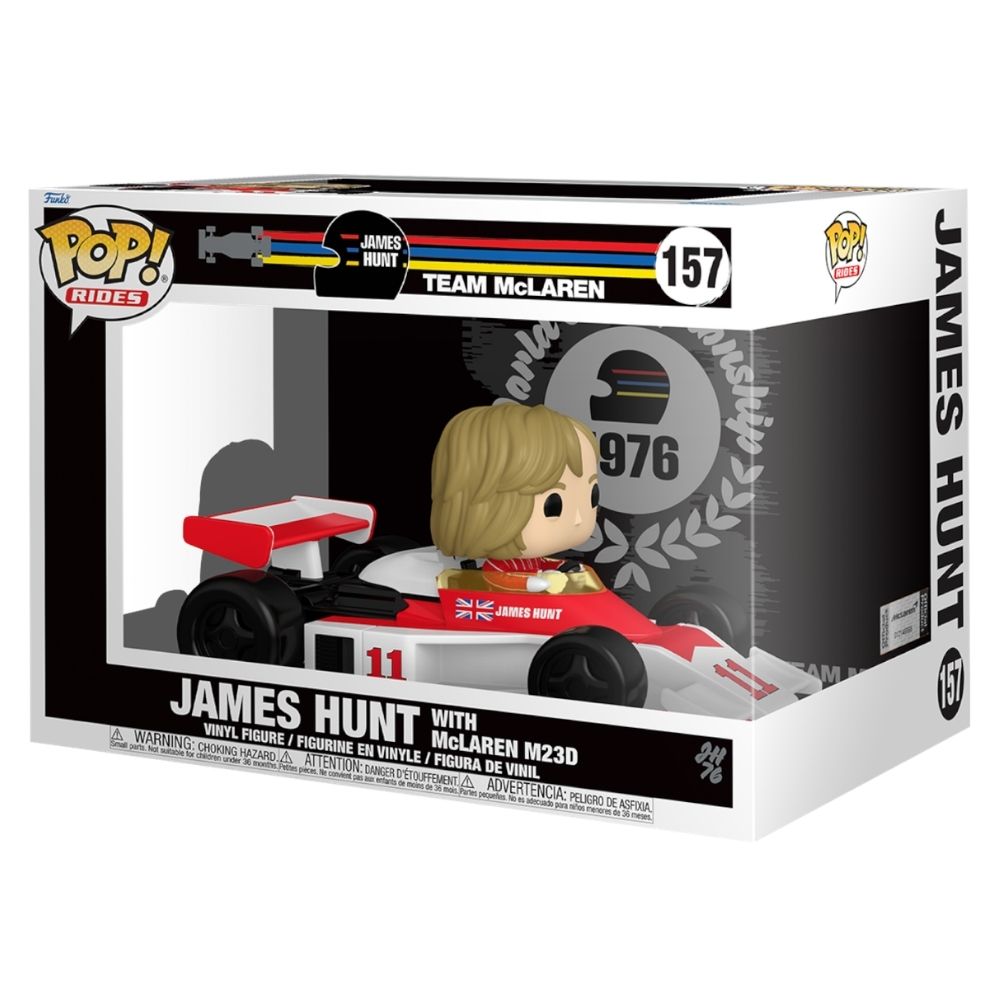 F1: Formula 1 - James Hunt with McLaren M23D (Team McLaren) Pop! Vinyl Ride