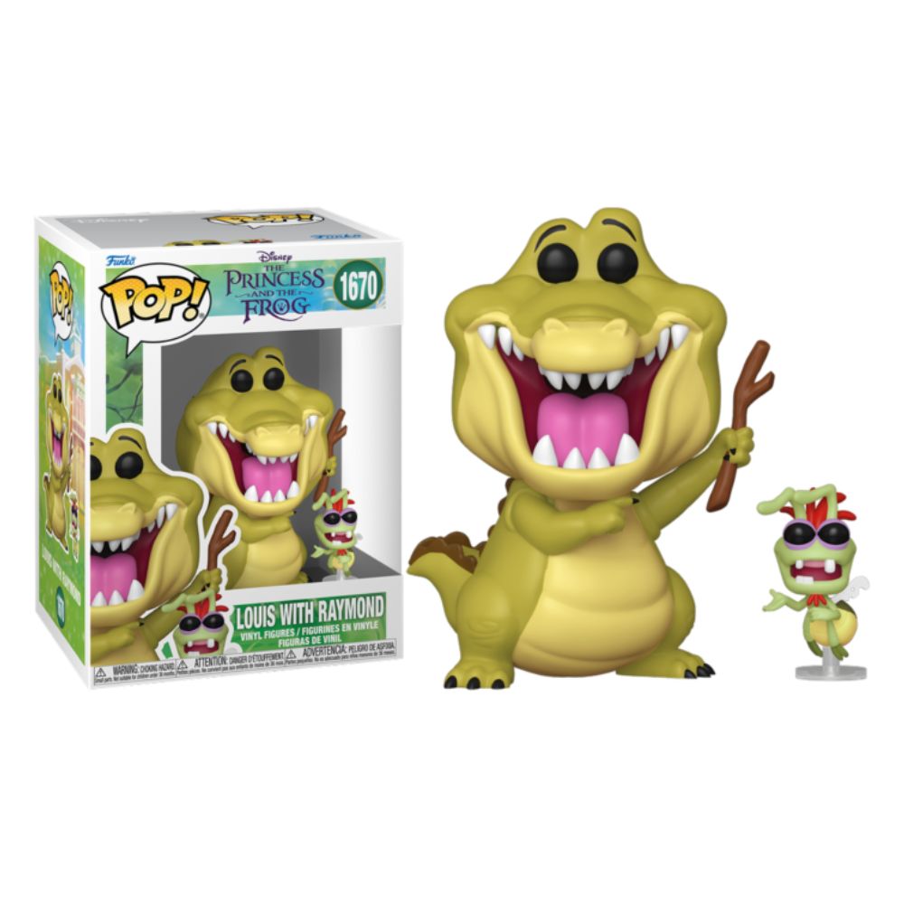 The Princess and The Frog - Louis with Raymond Pop! Vinyl