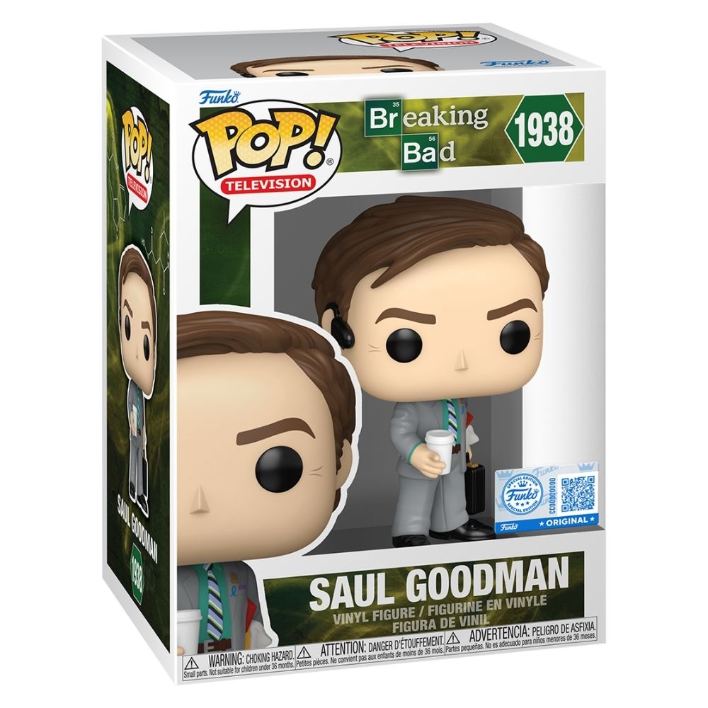 Breaking Bad - Saul Goodman with Coffee US Exclusive Pop! Vinyl