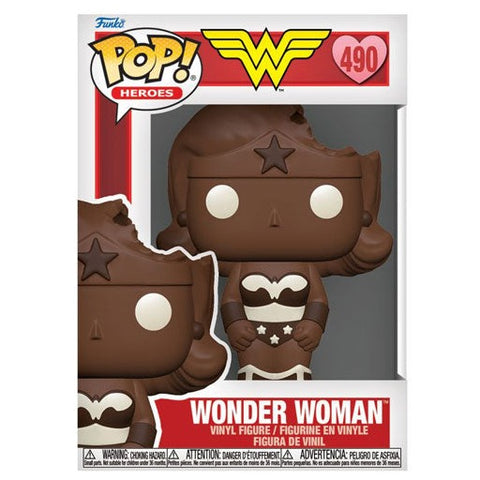 Image of DC Comics: Valentines 2024 - Wonder Woman (Easter Chocolate) Pop! Vinyl