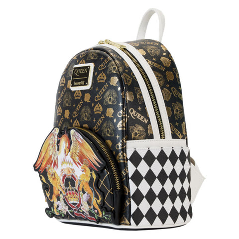 Image of Loungefly - Queen - Crest Logo Mini Backpack