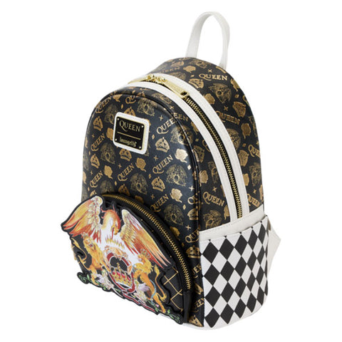 Image of Loungefly - Queen - Crest Logo Mini Backpack