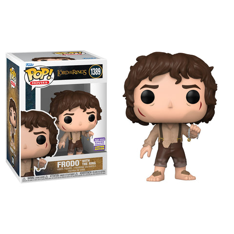 Image of SDCC 2023 The Lord of the Rings - Frodo with Ring US Exclusive Pop! Vinyl
