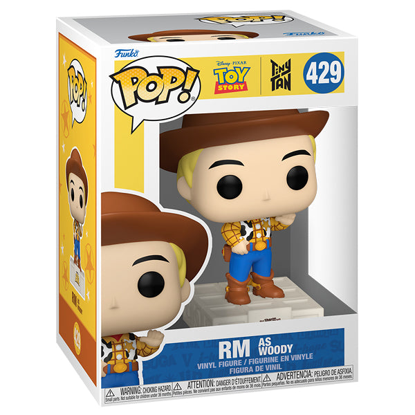 Toy Story - Tiny Tan - RM as Woody Pop! Vinyl