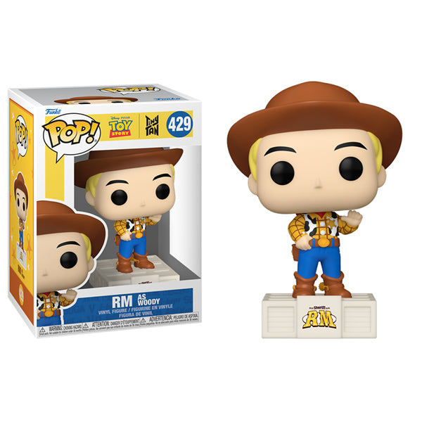 Toy Story - Tiny Tan - RM as Woody Pop! Vinyl