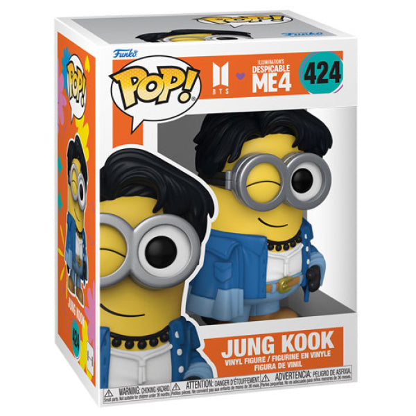 Despicable Me 4 Minion x BTS - Jung Kook Pop! Vinyl