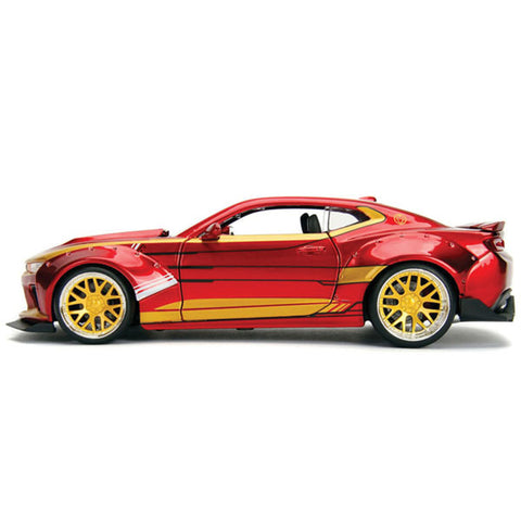 Image of Iron Man - 2016 Chevy Camero SS 1:24 Scale Hollywood Rides Diecast Vehicle