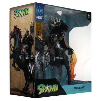 Spawn - Bloodaxe "Spawn the Dark Ages" 2 Pack Gold Label 7 Inch Figure